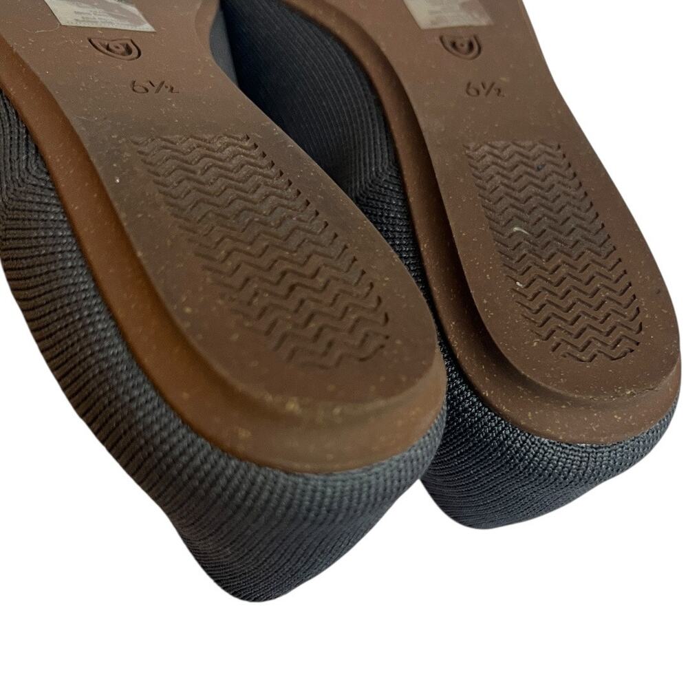 Rothy’s Point Toe Gray Ballet Slip On Flats Size 6.5 - Picture 7 of 11